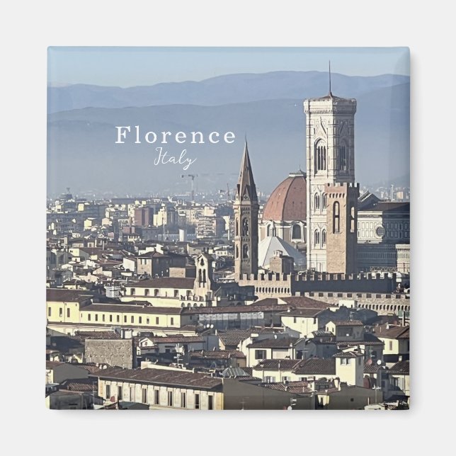 Florens - Italien  Magnet (Framsidan)
