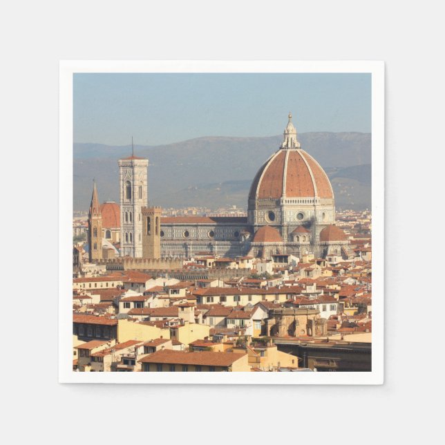 Florens, Italien Pappersservett (Framsidan)
