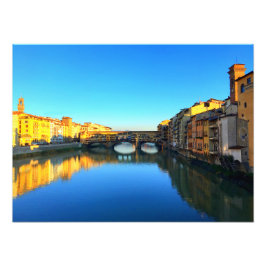 Florens, Italien - Ponte Vecchio Fototryck