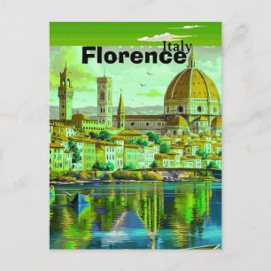 Florens Italien Resa vykort, Florens Resa Konst Vykort