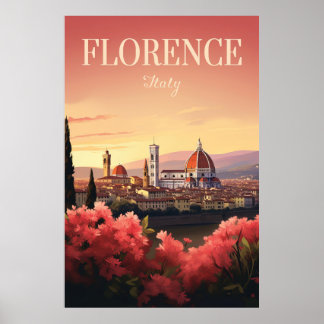 Florens, Italien, resor Poster