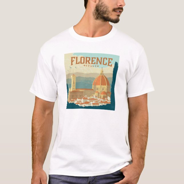 Florens, Italien T Shirt (Framsida)