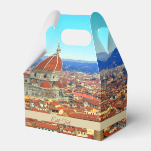 Florens, Italien Théme Bröllop Presentaskar