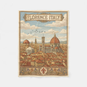 Florens Italien Vintage Resa Fleecefilt