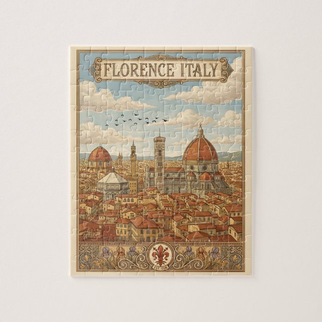 Florens Italien Vintage Resa Pussel (Vertikal)