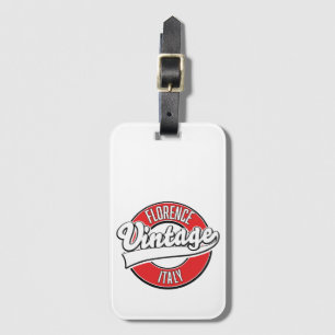 Florens Italien vintage stil logotyp Bagagebricka