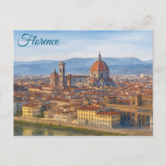 Florens, Italien Vykort