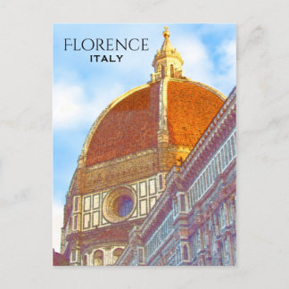 Florens, Italien Vykort
