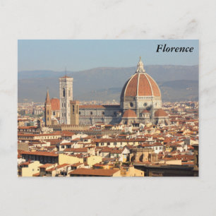 Florens, Italien Vykort
