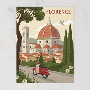 Florens, Italien Vykort