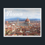 Florens Italien vykort<br><div class="desc">Detta fantastiska vykort har ett foto av Florens Italien. Perfekt för att dekorera ditt hem,  skicka hälsningar till vänner,  använda som tack-kort och mer.</div>