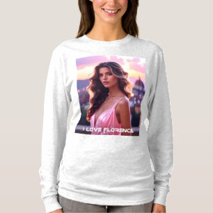 FLORENS - JAG ÄLSKAR FLORENS - ITALIEN T SHIRT