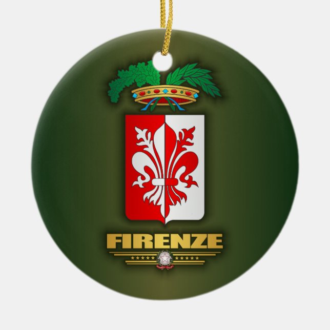 Florens Julgransprydnad Keramik (Framsidan)