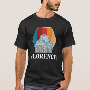 Florens katedral toskanska kupolen italienska hem t shirt