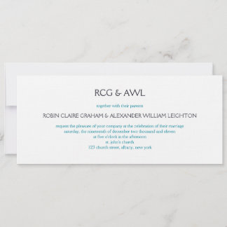 Florens: Kerulärt:Bröllopsinbjudan Inbjudningar