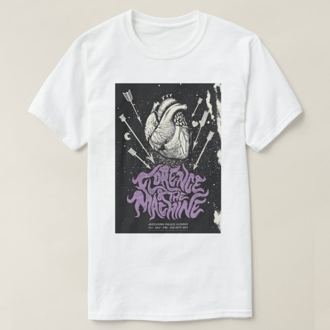 Florens och Maskin T Shirt (Design framsida)