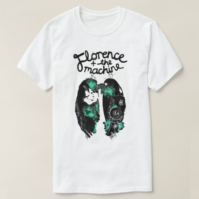Florens och Maskin T Shirt (Design framsida)
