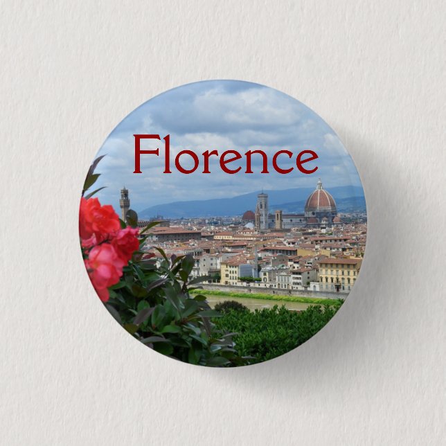 Florens stad, Italien Knapp (Framsida)