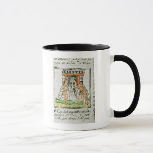Florentine Codex av Bernardino de Sahagun Mugg