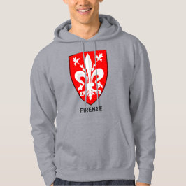 Florentine Lily Coat of Arms Fine Art Hoodie