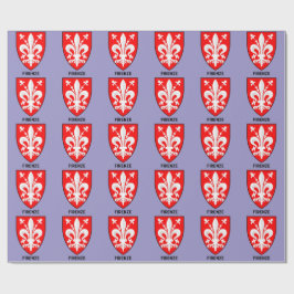 Florentine Lily Coat of Arms Fine Art Presentpapper