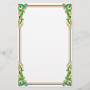Florentine Moderne stationärt Brevpapper