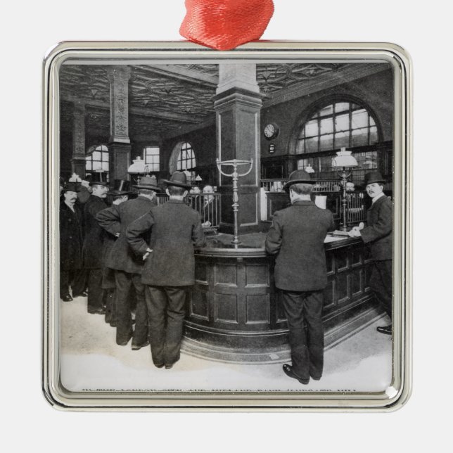 Florentine packa ihop julgransprydnad metall (Framsidan)