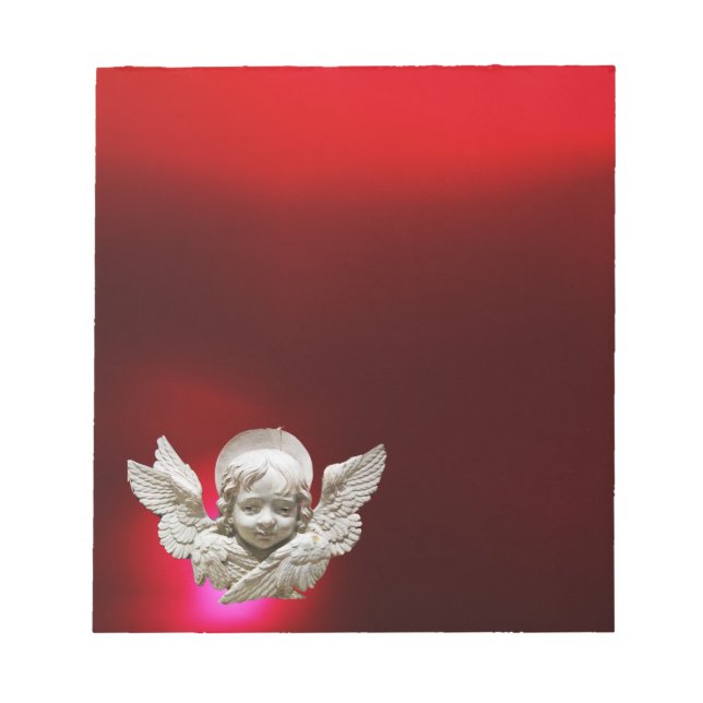 FLORENTINE RENAISSANCE ANGEL,red Anteckningsblock (Framsida)