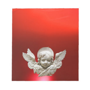 FLORENTINE RENAISSANCE ANGEL,Red Anteckningsblock