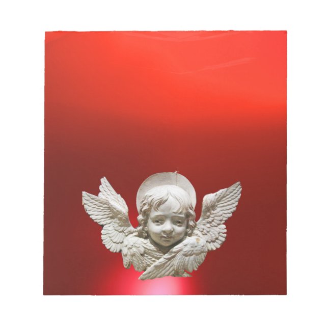 FLORENTINE RENAISSANCE ANGEL,Red Anteckningsblock (Framsida)