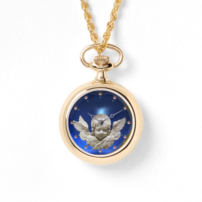 FLORENTINE RENAISSANCE ANGEL, Sapphire Blue Armbandsur (Framsida)