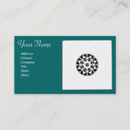 FLORENTINE RENAISSANCE HARMONY,blue grönt Visitkort