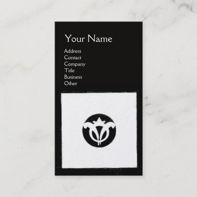 FLORENTINE RENAISSANCE HARMONY Legal Office Visitkort (Framsida)