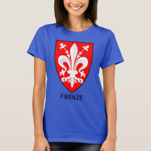 Florentinsk Lilja Vapen Fin Konst T Shirt