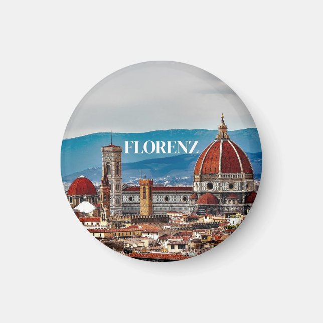 Florenz-Italien Magnet (Framsidan)