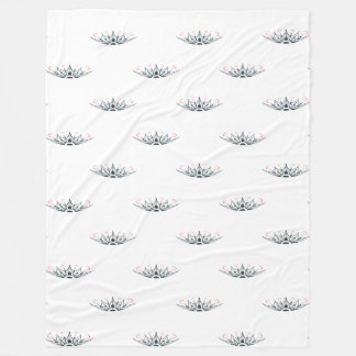 Flores de Amor Elegante y Minimalista Fleecefilt