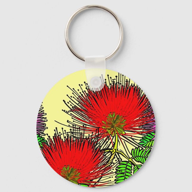 Flores do Brasil Nyckelring (Framsida)