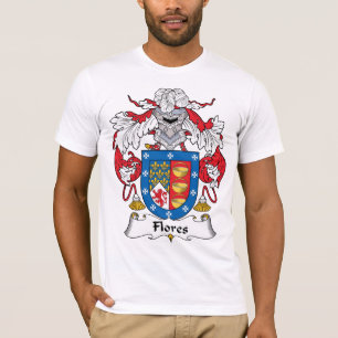 Flores familjvapensköld tee