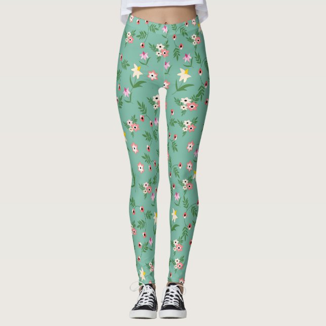Flores  leggings (Framsida)