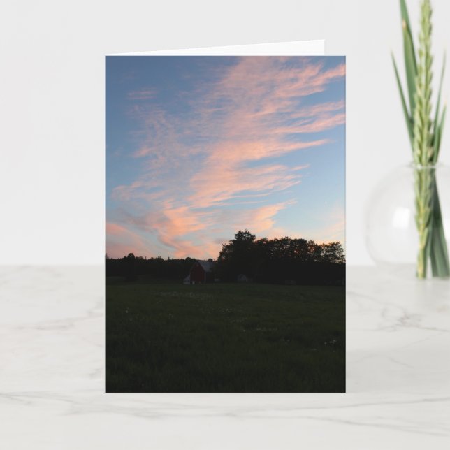 Florescent Himmel Kort (Framsida)