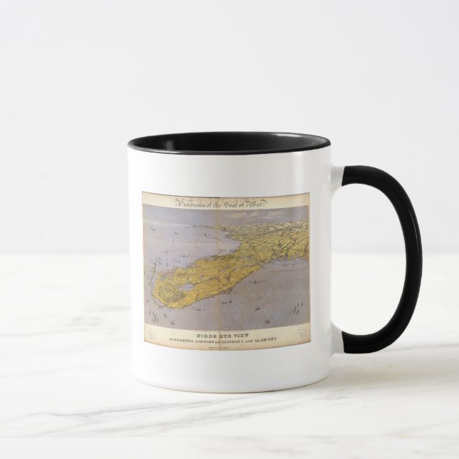 Floria, Georgien och Alabama Mugg (Höger)