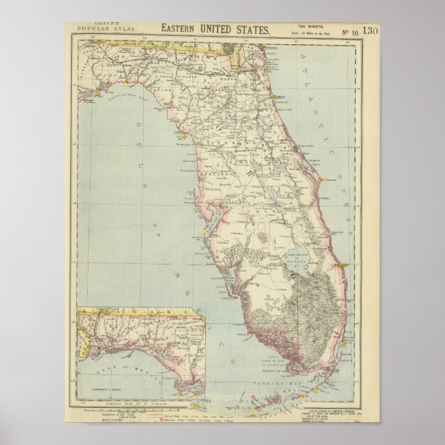 Floriada, Förenade Stater Poster (Framsidan)