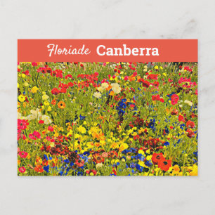 Floriade Canberra Australien digital konstresa Vykort