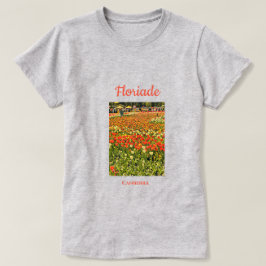 Floriade Canberra-festivalen resekonst T Shirt