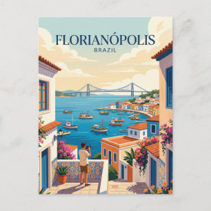 Florianópolis Brasilien Vykort