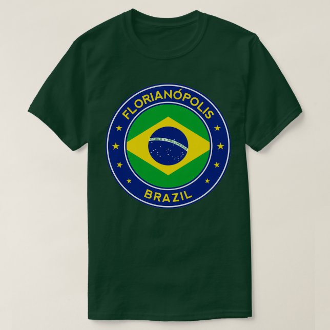 Florianopolis Brazil T Shirt (Design framsida)
