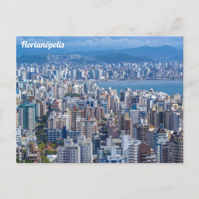 Florianópolis, Santa Catarina, Brasilien, City Vykort (Framsida)