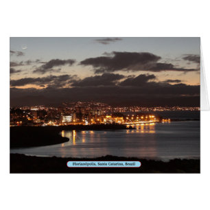 Florianópolis, Santa Catarina, Brasilien Hälsningskort