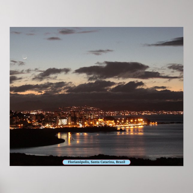 Florianópolis, Santa Catarina, Brasilien Poster (Framsidan)