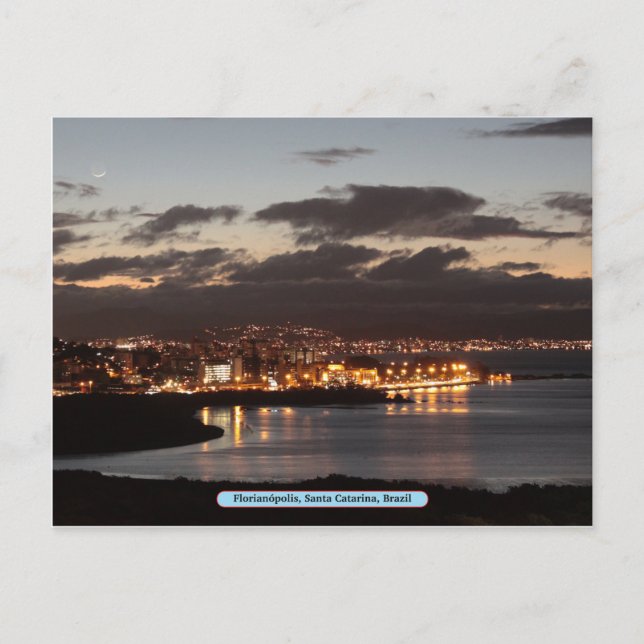 Florianópolis, Santa Catarina, Brasilien Vykort (Framsida)